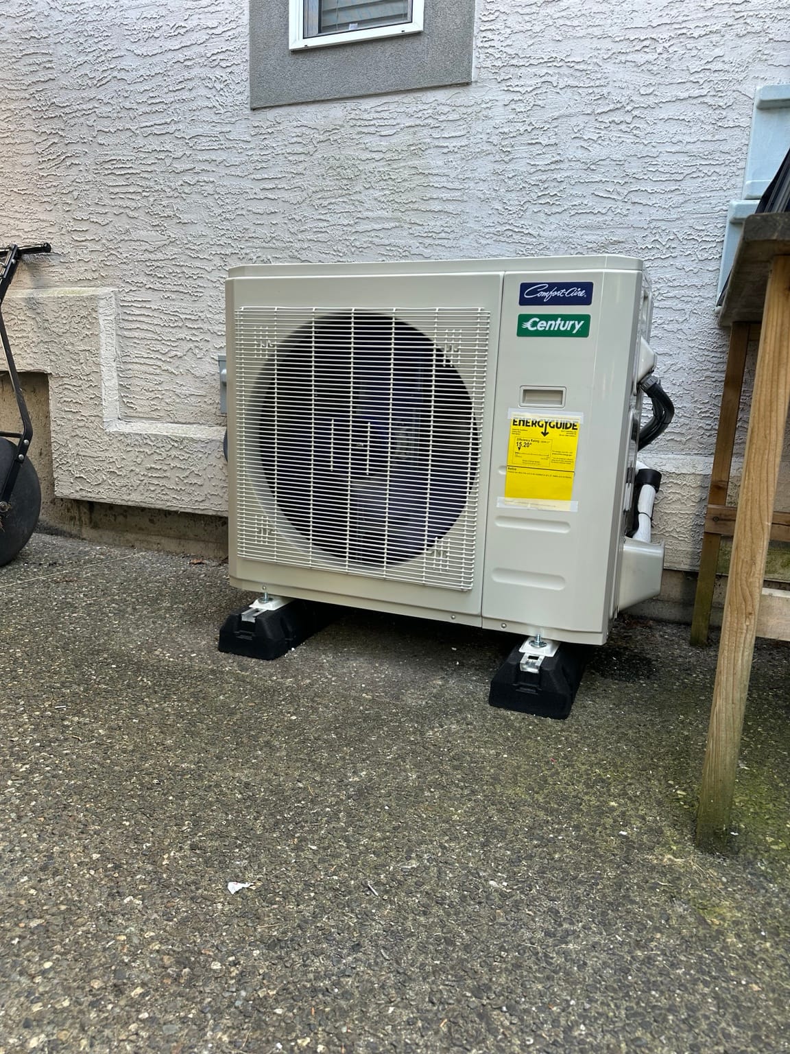 Delta heat pump installation project by Perfect Choice HVAC