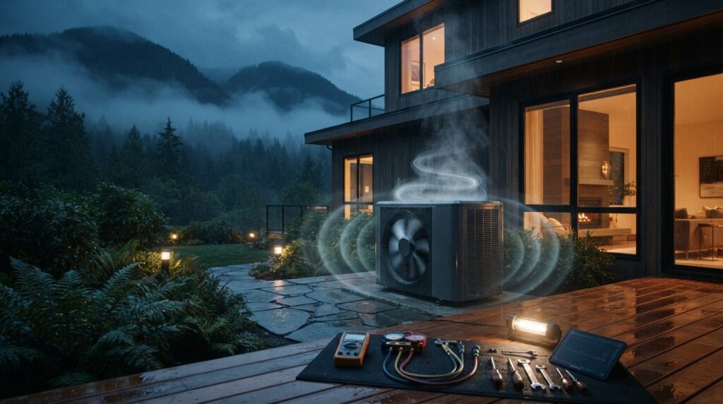 Heat Pump Making Loud Noise in Port Coquitlam? Diagnostic FAQ & Repair Guide