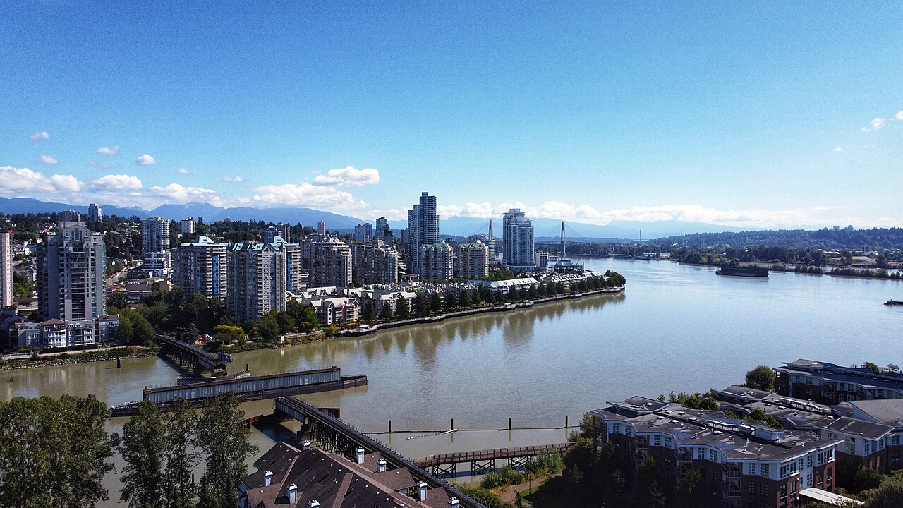 New Westminster Quay and downtown waterfront
