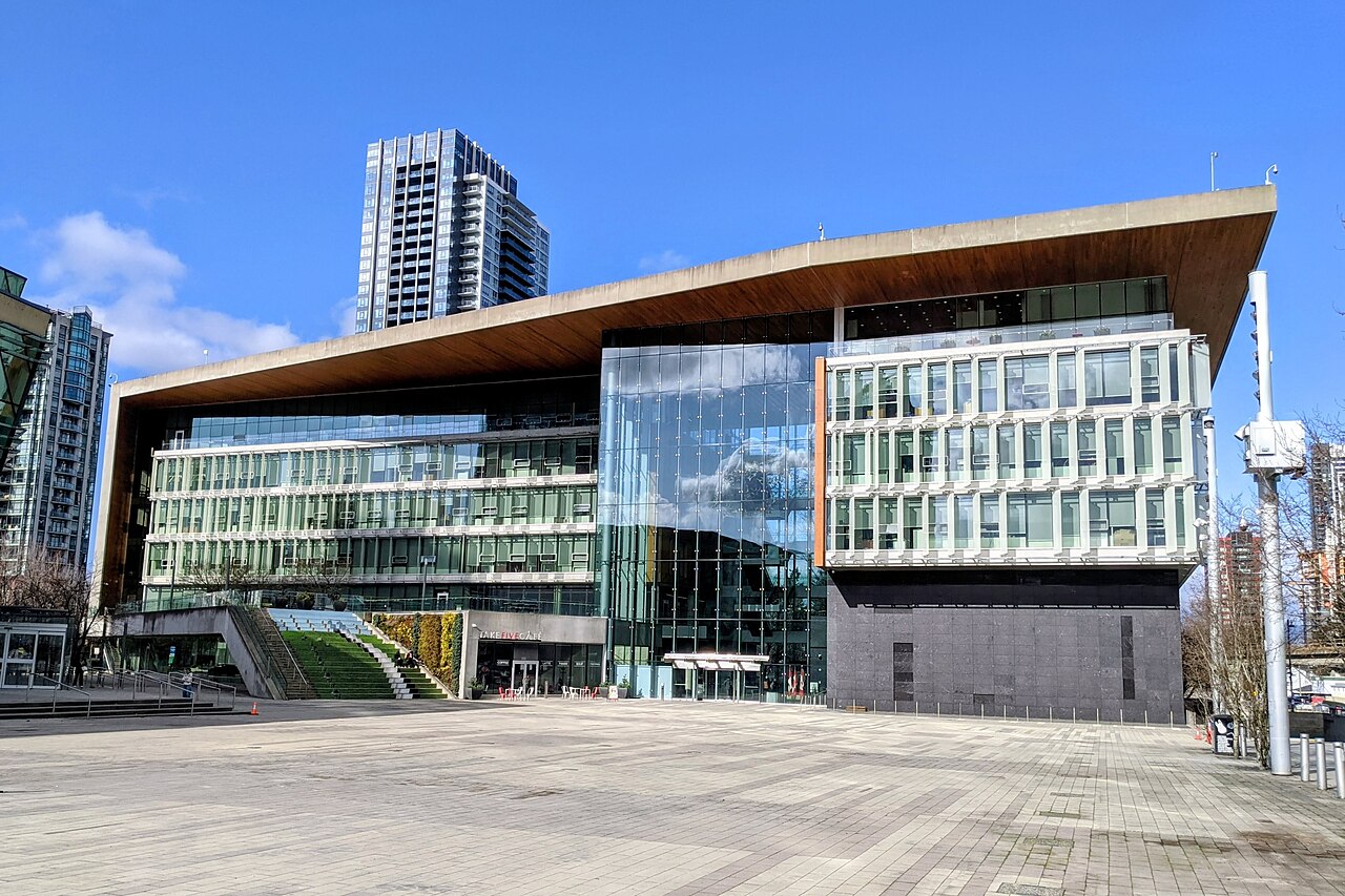 Surrey City Hall in the City Centre area